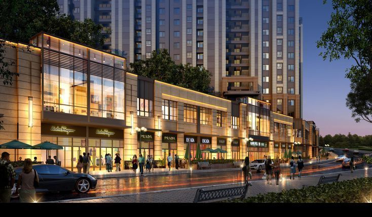 Mahindra Lifespaces Rainforest Bhandup - Integrated Highstreet Retail - images